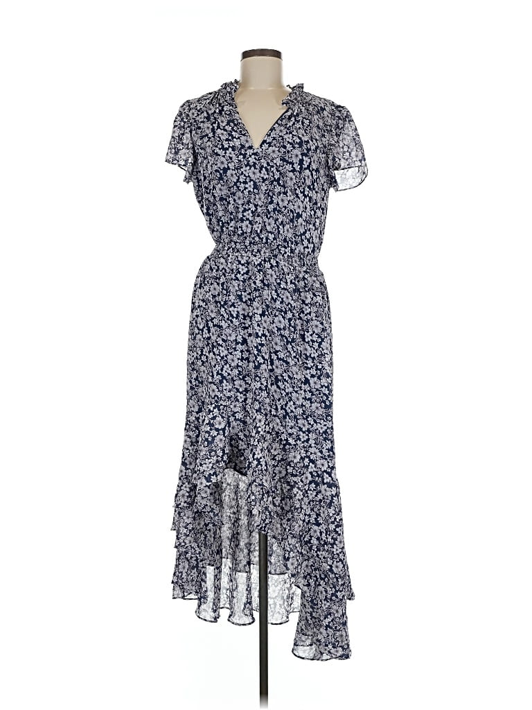 Pre-owned 1.state Casual Dress In Blue