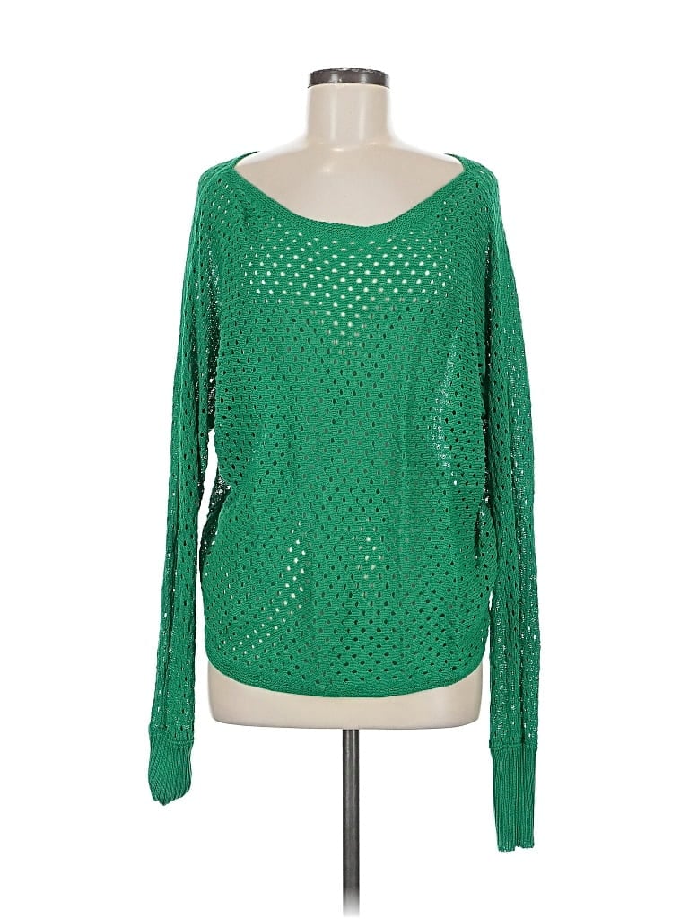 Pre-owned Eesome Long Sleeve T-shirt In Green