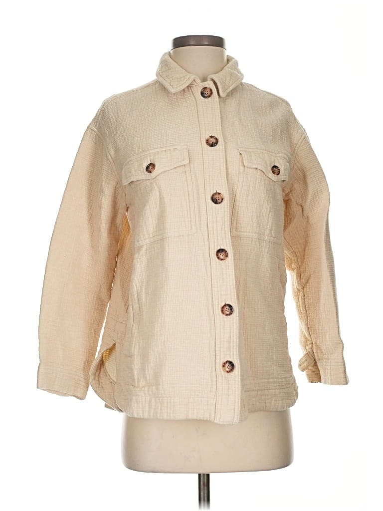 Pre-owned Madewell Jacket In White