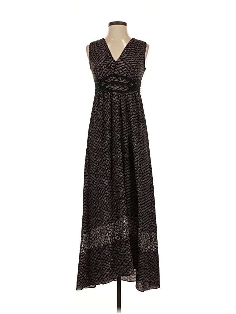 Pre-owned Max Studio Casual Dress In Black