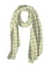 Unbranded Checkered-gingham Green Ivory Scarf One size - photo 1