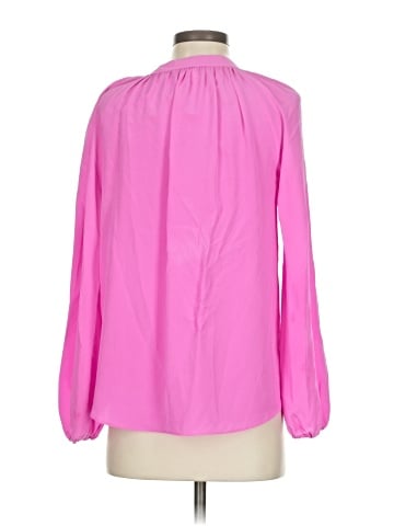 Lilly Pulitzer 3/4 Sleeve Silk Top (view 2)