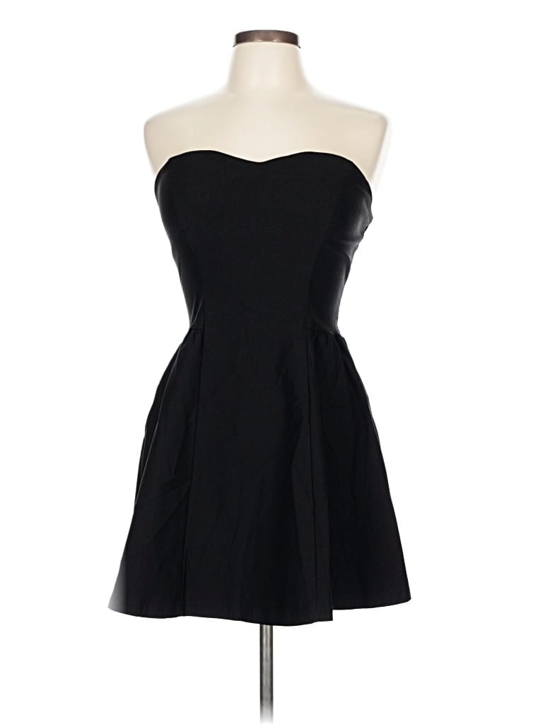 Pre-owned Allegra K Casual Dress In Black