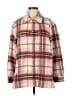 Old Navy Plaid Brown Coat Size M - photo 1