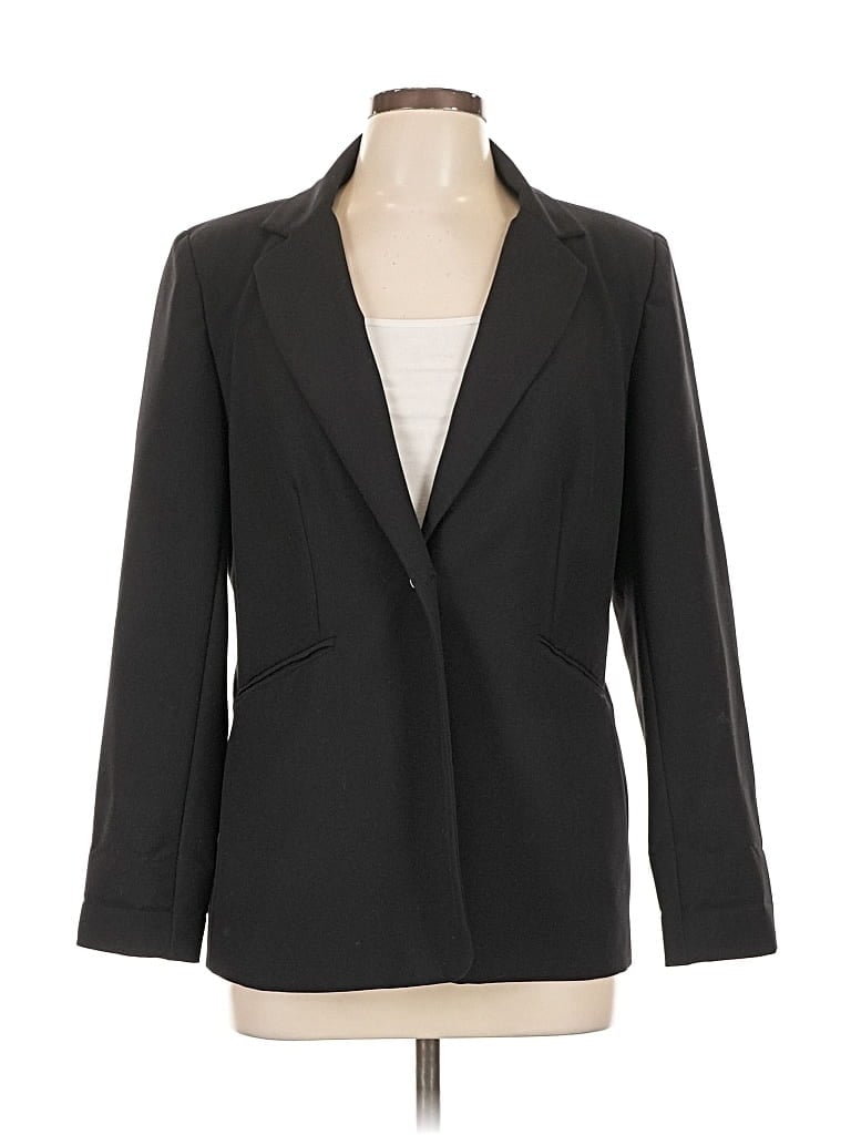 Pre-owned Cynthia Rowley Tjx Blazer Jacket In Black
