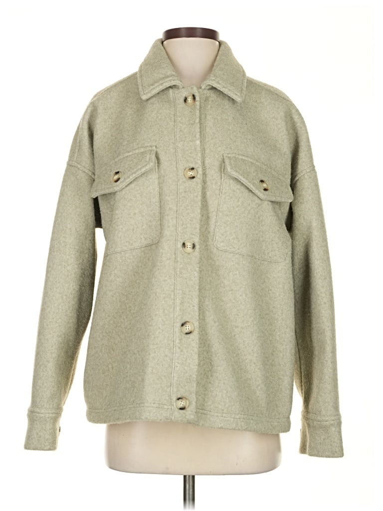 Pre-owned Crescent Jacket In Green