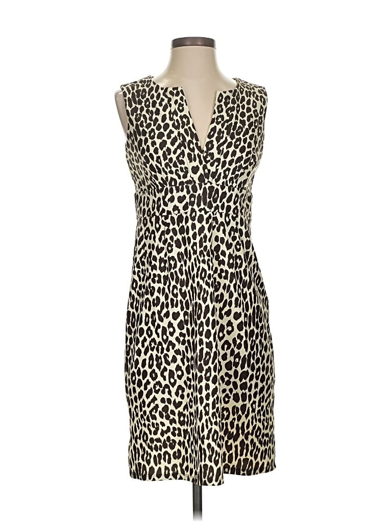 Pre-owned Jude Connally Cocktail Dress In White