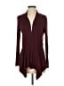 Assorted Brands Burgundy Cardigan Size S - photo 1