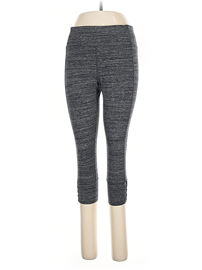 Pre-owned Calvin Klein Active Pants In Gray