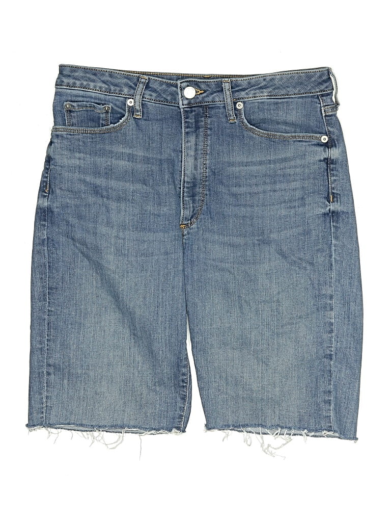 Pre-owned Banana Republic Factory Store Denim Shorts In Blue