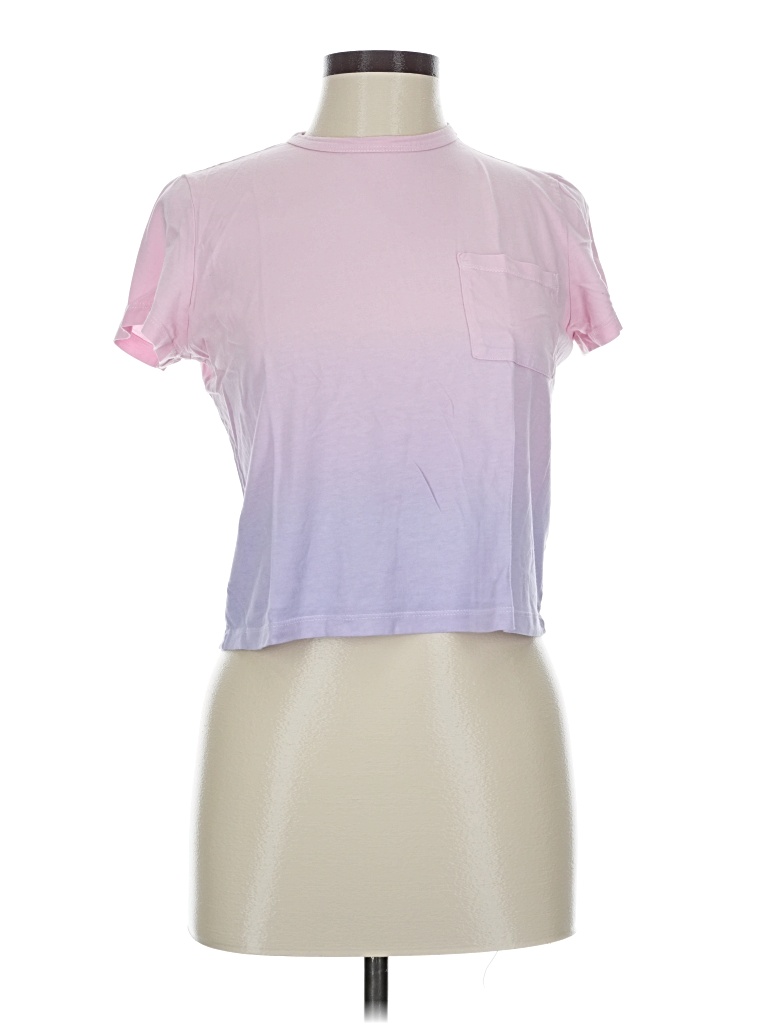 Pre-owned Marine Layer Short Sleeve T-shirt In Pink