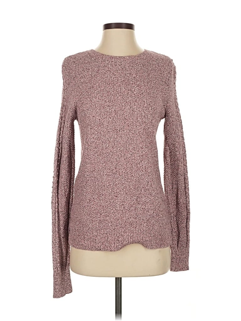 Pre-owned Ann Taylor Loft Pullover Sweater In Pink