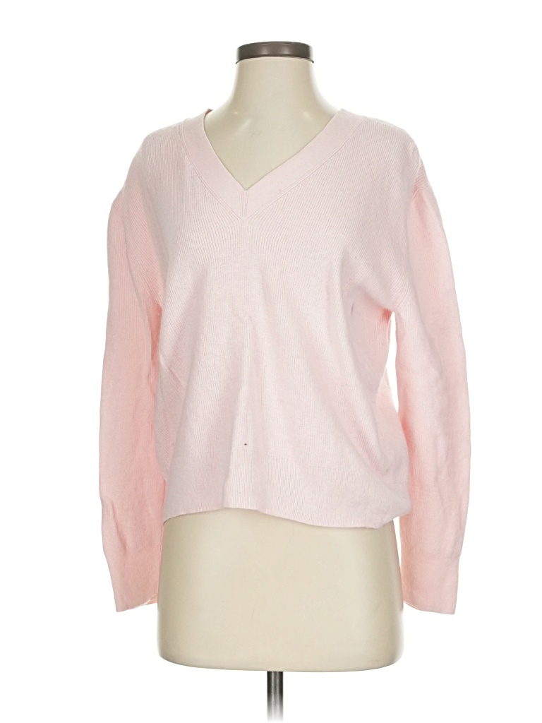 Pre-owned Banana Republic Factory Store Pullover Sweater In Pink