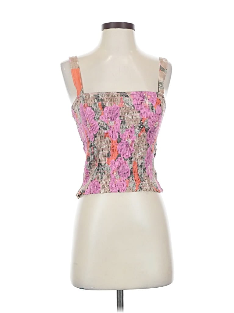 Pre-owned Saltwater Luxe Tube Top Pink Strapless Neckline Tops