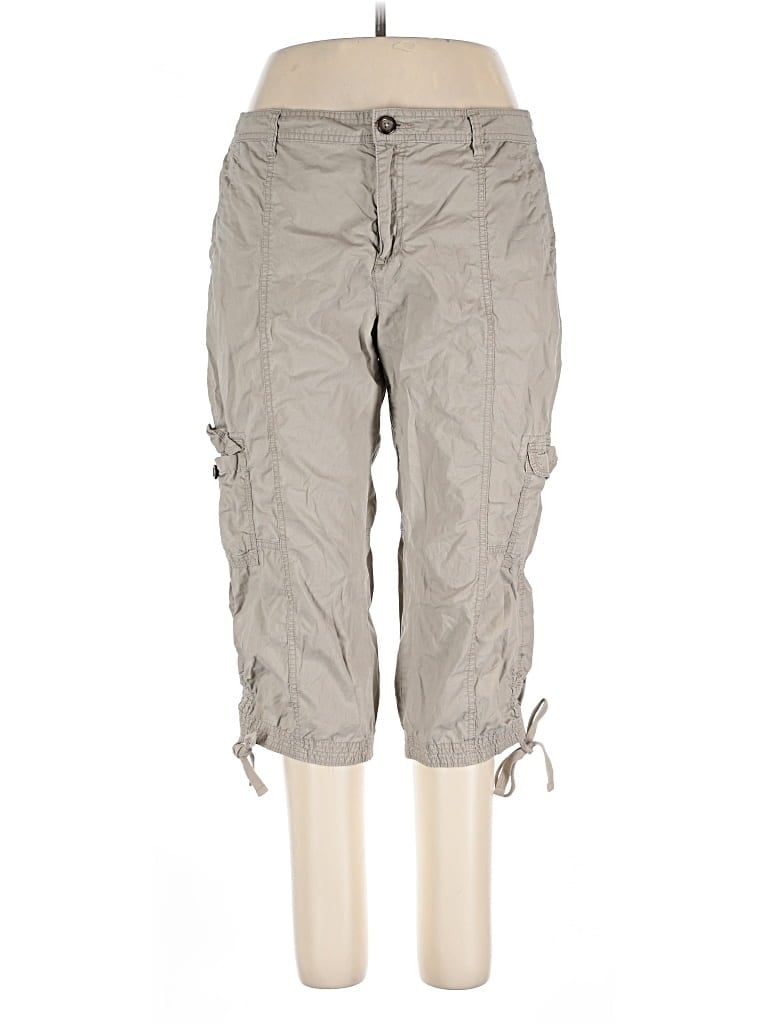 Pre-owned Merona Cargo Pants In Gray