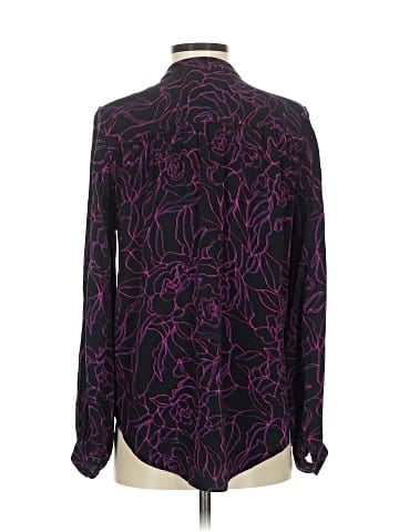 Equipment Long Sleeve Blouse (view 2)