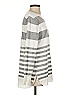 Calvin Klein Stripes Silver White Pullover Sweater Size 5 - photo 4