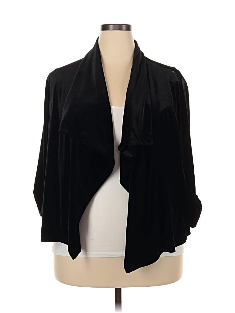 Pre-owned Apt. 9 Kimono In Black