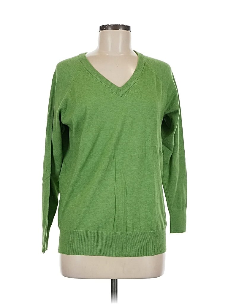 Pre-owned Torrid Pullover Sweater In Green