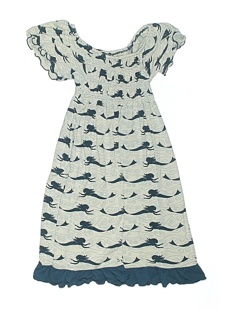Pre-owned Kickee Pants Kids' Dress In Blue