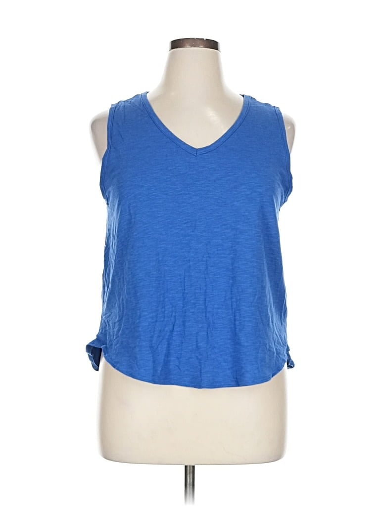 Pre-owned C&c California Sleeveless T-shirt In Blue