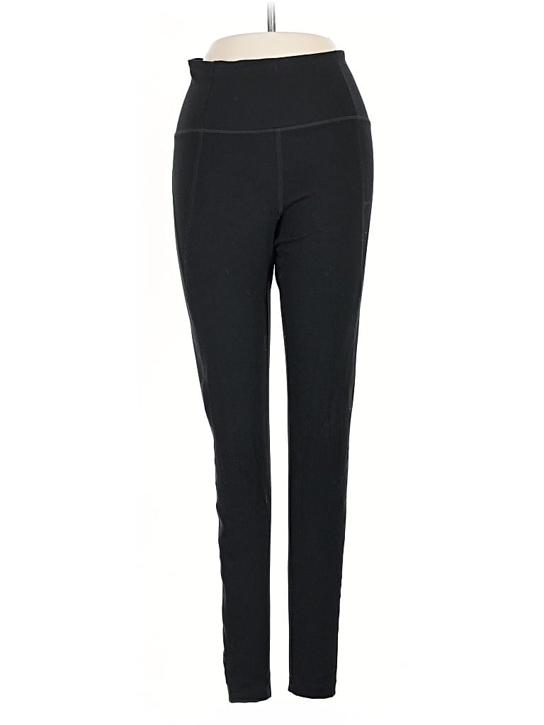 Pre-owned Girlfriend Collective Active Pants In Black