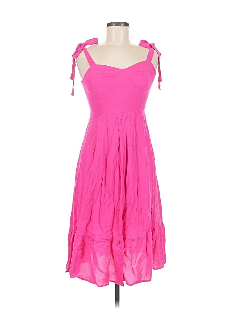 Pre-owned Steve Madden Cocktail Dress In Pink