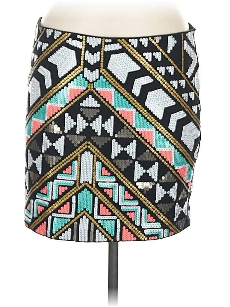 Pre-owned Express Outlet Casual Skirt In Blue