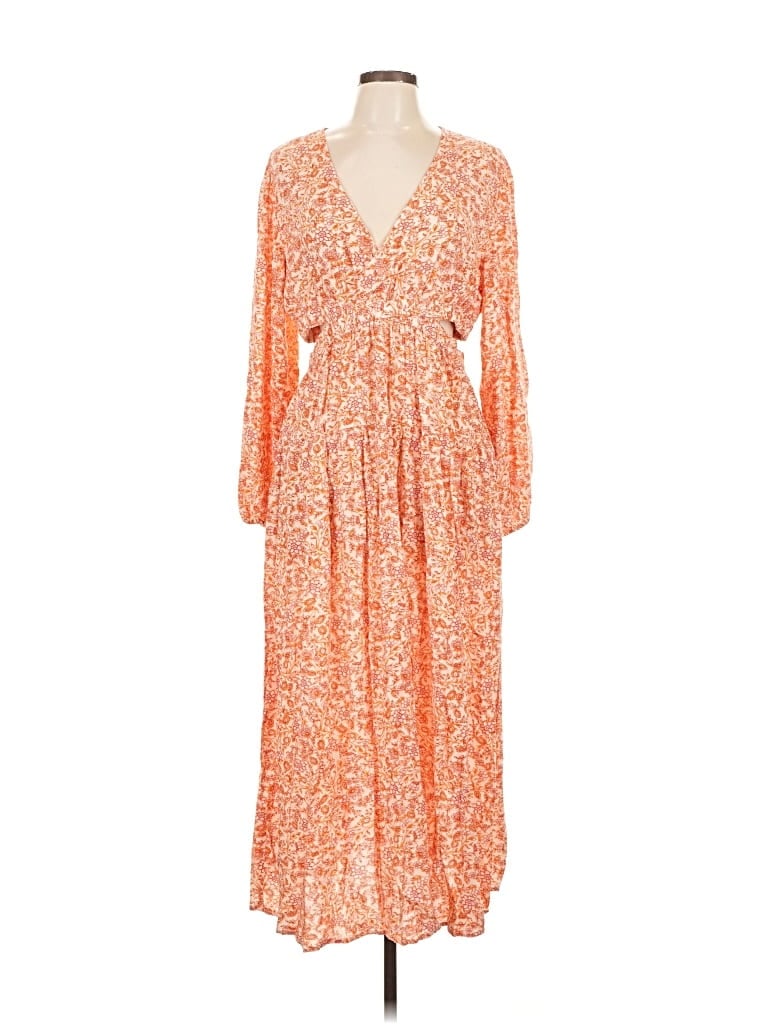 Old Navy Casual Dress In Orange