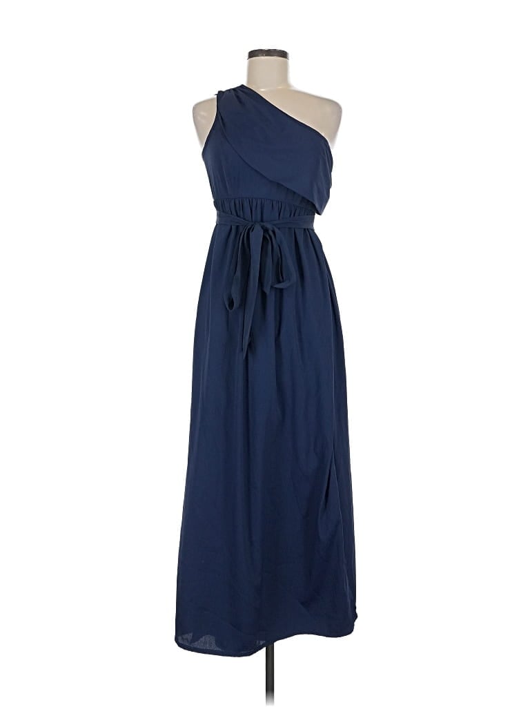 Pre-owned Asos Design Casual Dress In Blue