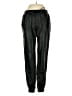 MICHAEL Michael Kors 100% Polyester Metallic Black Track Pants Size XXS - photo 1