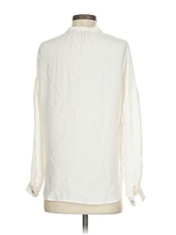 Alice & Trixie Long Sleeve Silk Top (view 2)