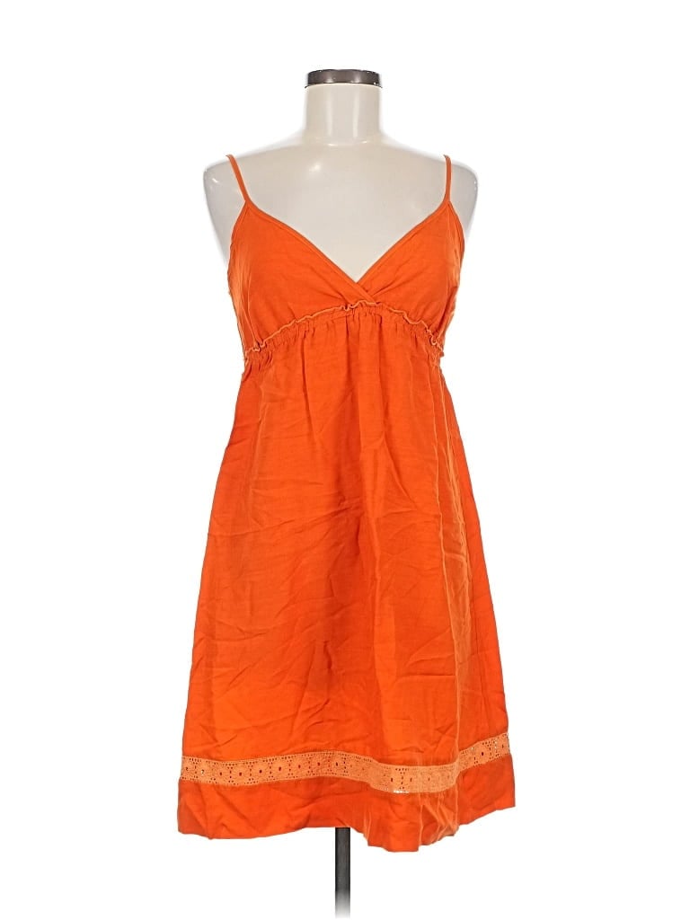 Pre-owned Ella Moss Casual Dress In Orange
