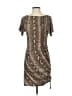 MICHAEL Michael Kors Animal Print Brown Casual Dress Size XS - photo 1