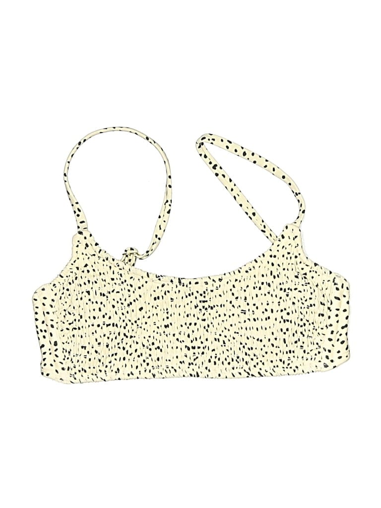 Pre-owned Xhilaration Swimsuit Top Gold Swimwear