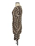 MICHAEL Michael Kors Animal Print Brown Casual Dress Size XS - photo 5