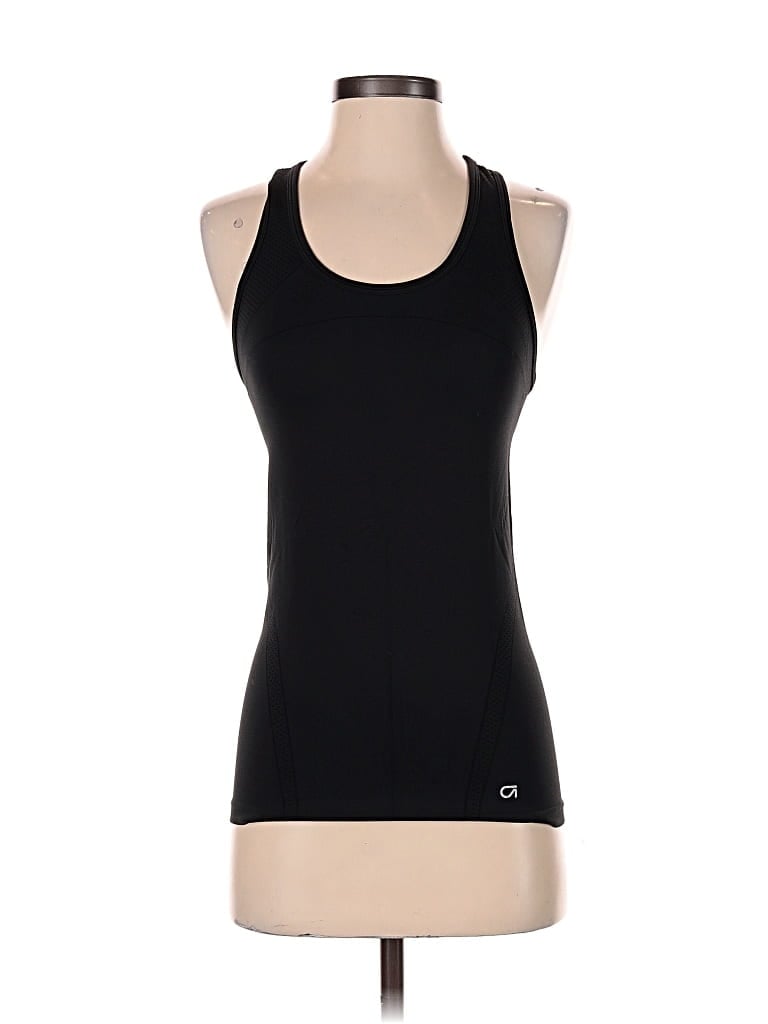 Pre-owned Gap Fit Active Tank Top In Black