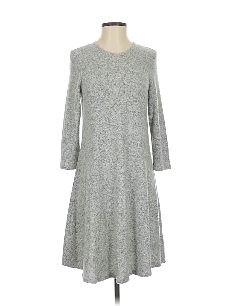 Pre-owned Fortune + Ivy Casual Dress In Gray