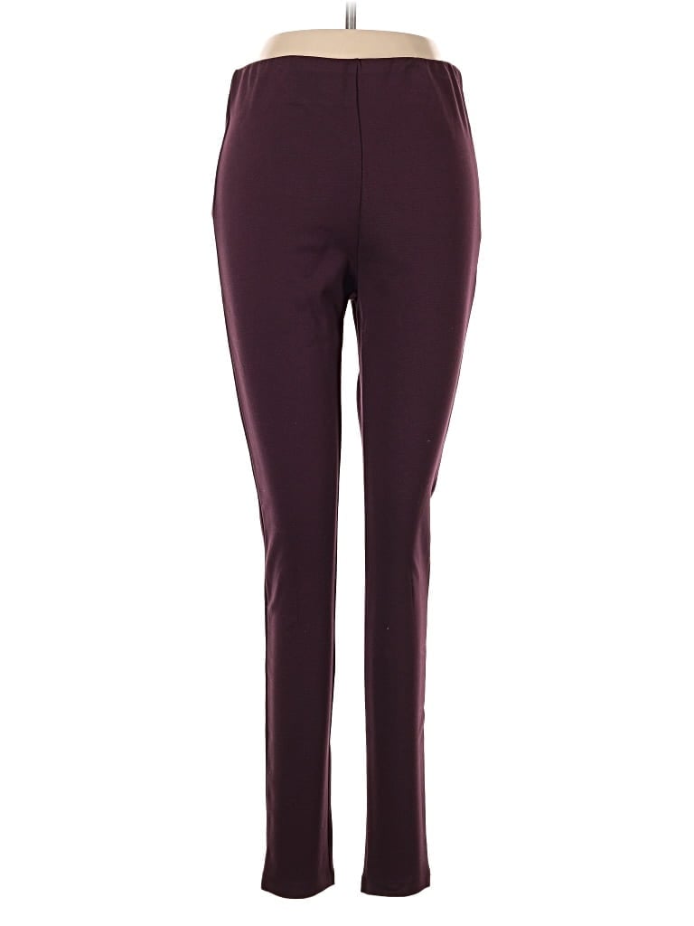 Pre-owned Ann Taylor Active Pants In Burgundy