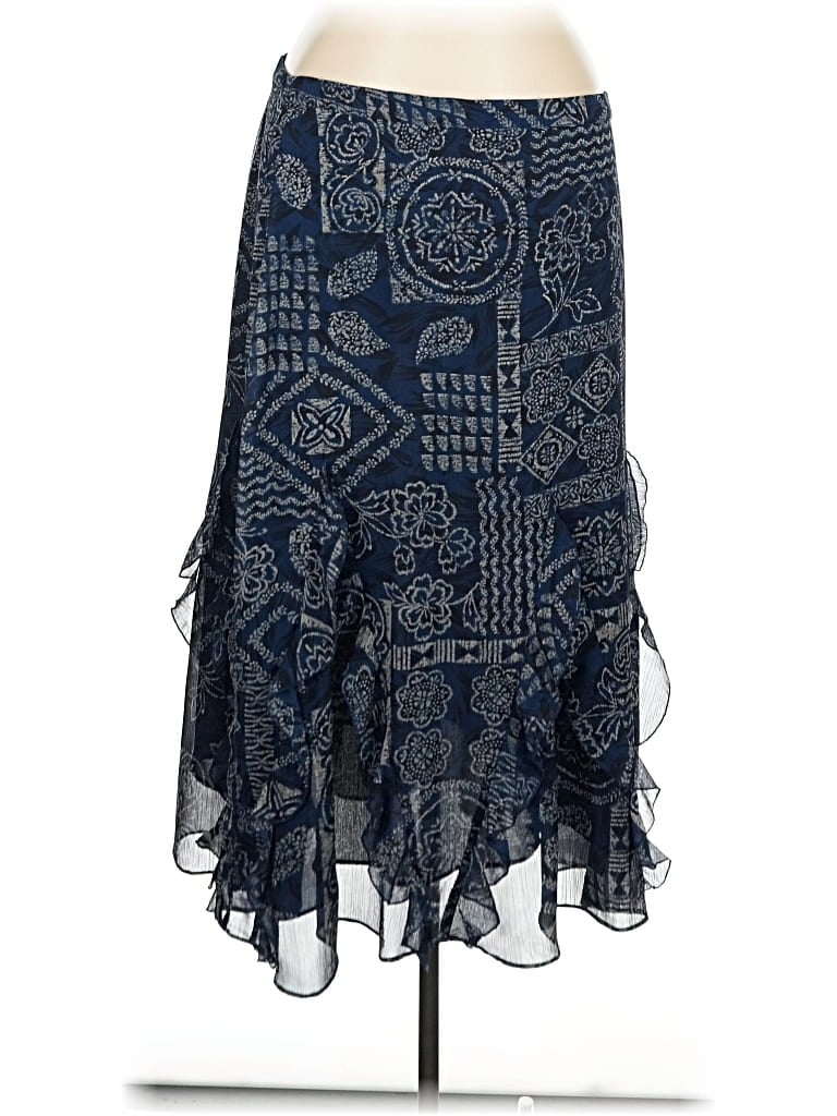 Coldwater Creek Casual Skirt In Blue