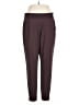 Athleta Solid Burgundy Casual Pants Size 12 - photo 1