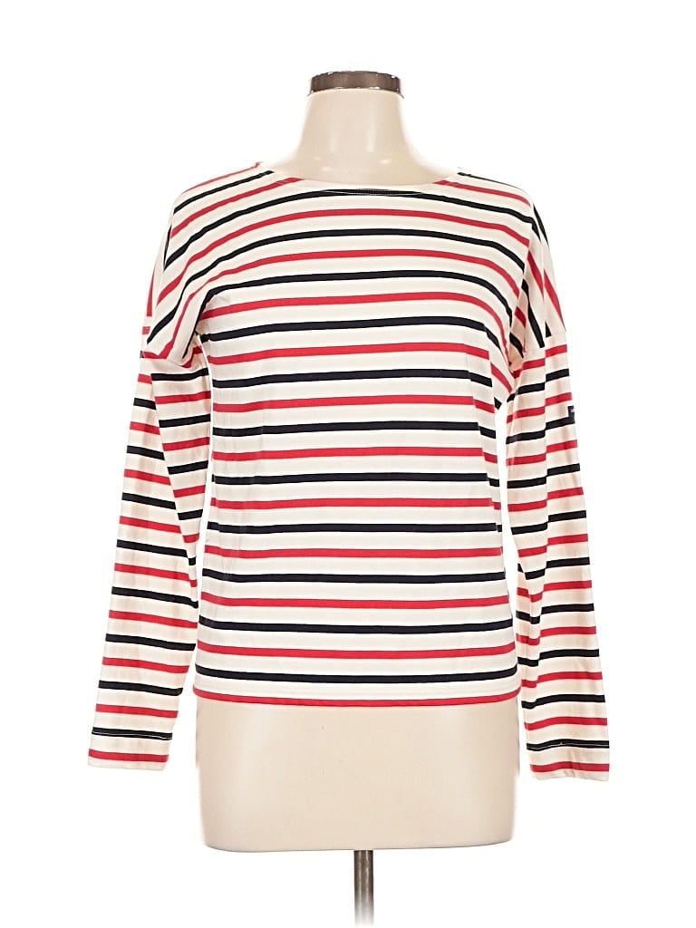 Pre-owned Saint James Long Sleeve T-shirt In Red