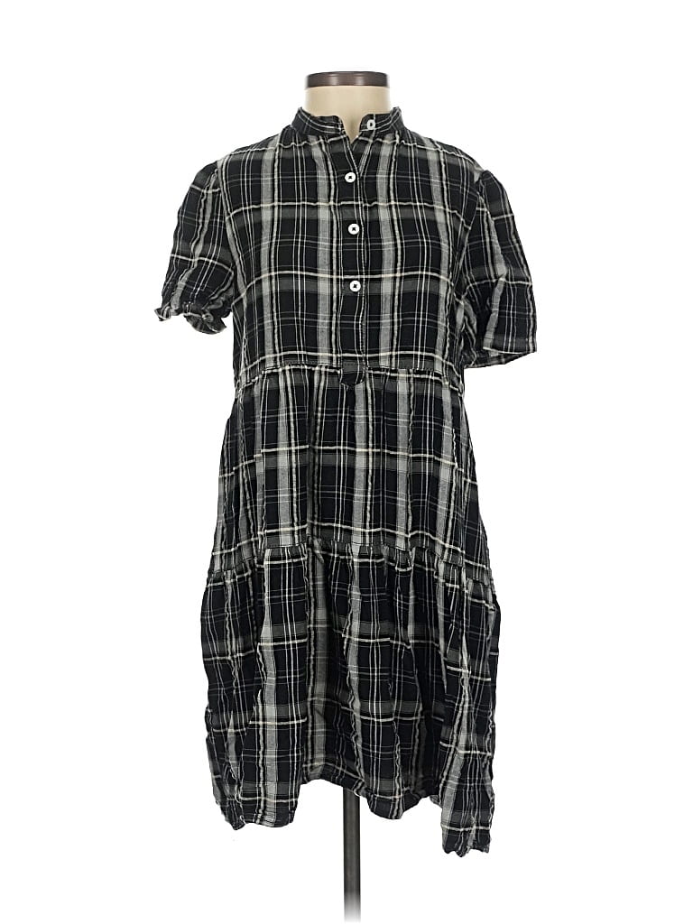 Pre-owned Max Studio Casual Dress In Black