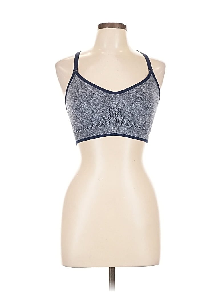 Pre-owned New Balance Sports Bra In Gray