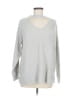 She + Sky Gray Pullover Sweater Size M - photo 1