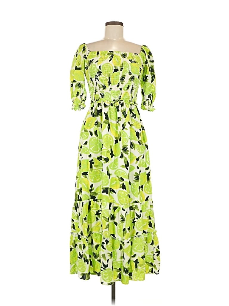 Pre-owned Steve Madden Casual Dress In Green