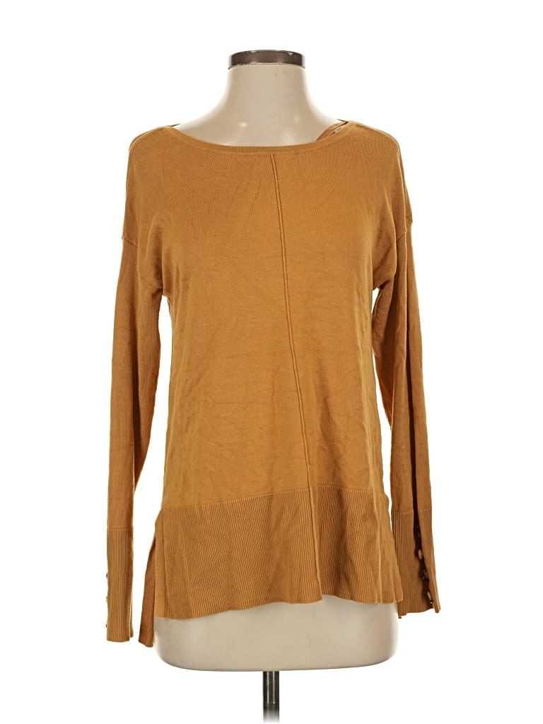 Pre-owned Lety & Me Pullover Sweater In Brown