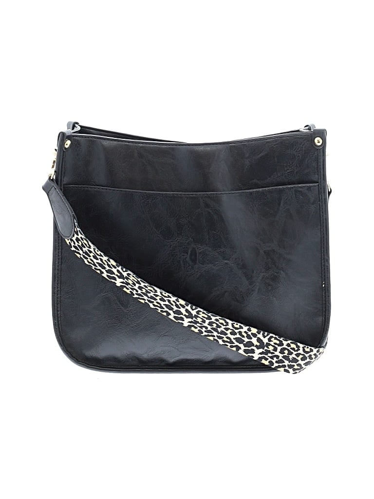 Pre-owned Unbranded Crossbody Bag In Black