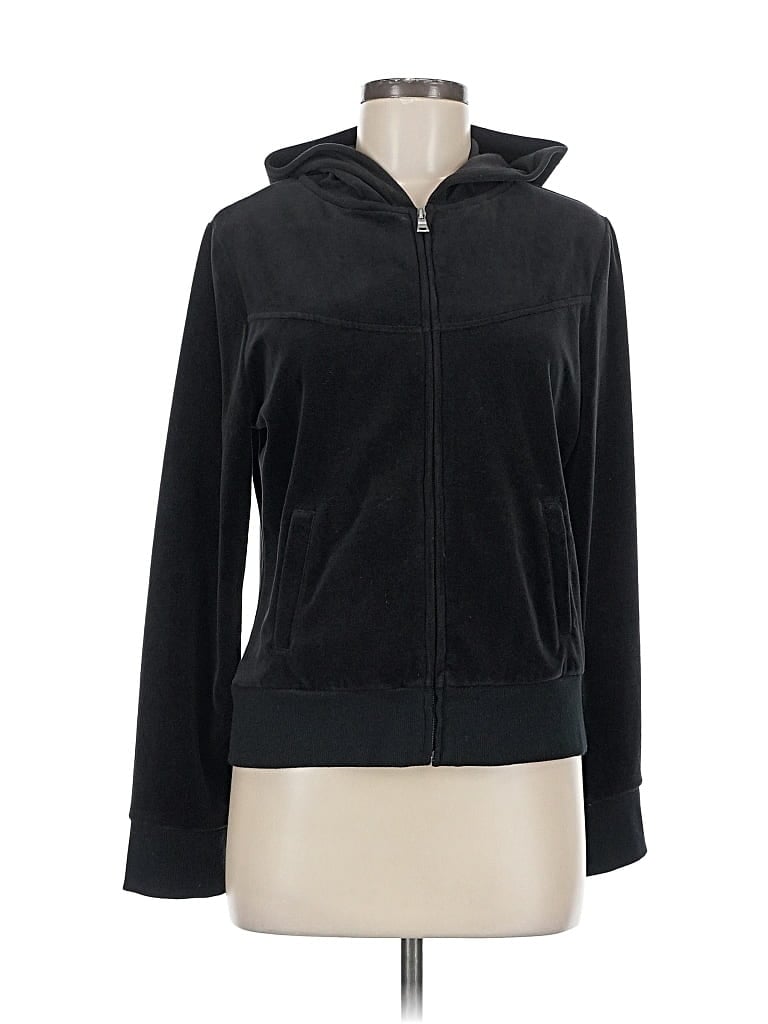 Pre-owned Tek Gear Zip Up Hoodie In Black