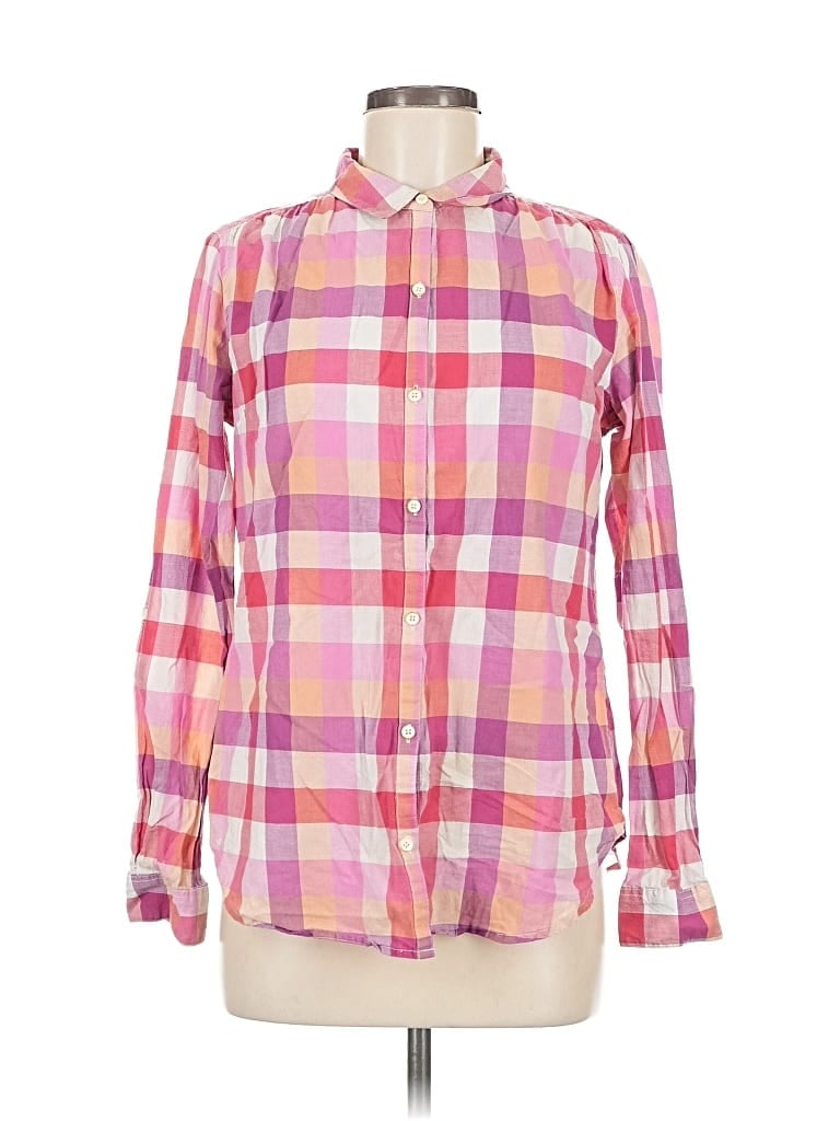 Pre-owned Isabella Sinclair Long Sleeve Button Down Shirt In Pink